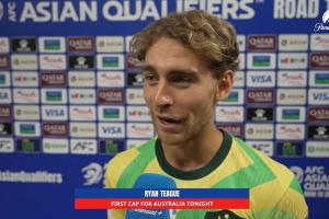 华裔球员瑞安-蒂格：代表澳大利亚首秀，是我生涯至今最自豪时刻