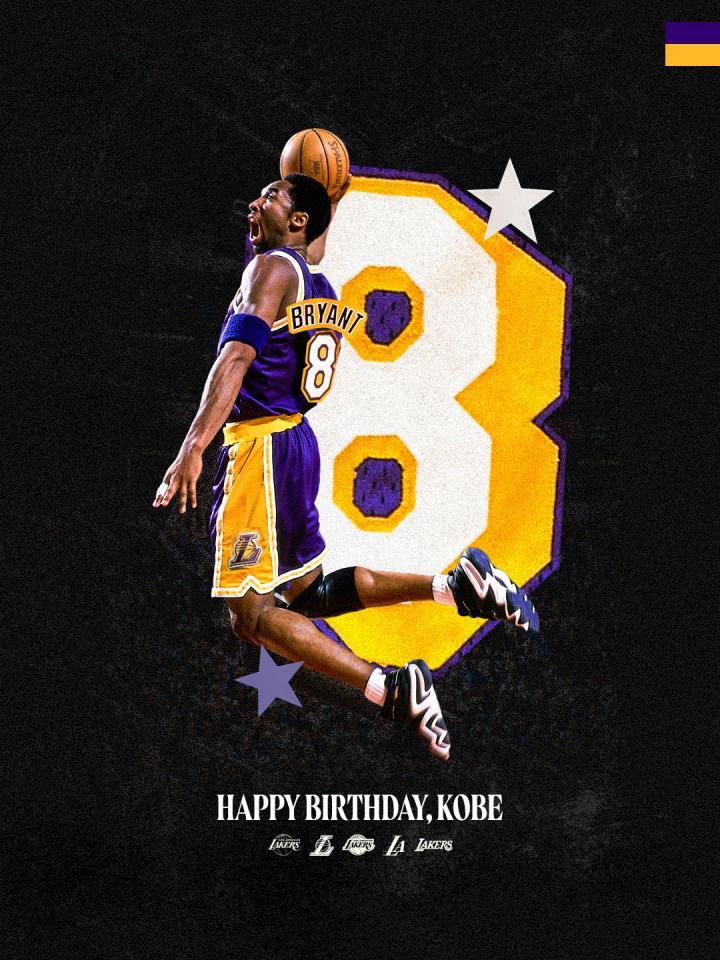 yl23455永利官网-永远的紫金传奇！湖人官方连发15条推文庆祝科比生日&amp;amp;曼巴日！